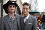 Amsterdam 9 april 2016 
Bijeenkomst van deelnemers aan het eurovision songfestival in het vondelpark.
Douwe Bob is de nederlandse inzending. manager en producer Matthijs v Duijvenbode