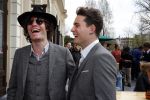 Amsterdam 9 april 2016 
Bijeenkomst van deelnemers aan het eurovision songfestival in het vondelpark.
Douwe Bob is de nederlandse inzending. manager en producer Matthijs v Duijvenbode