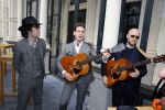 Amsterdam 9 april 2016 
Bijeenkomst van deelnemers aan het eurovision songfestival in het vondelpark.
Douwe Bob is de nederlandse inzending. manager en producer Matthijs v Duijvenbode