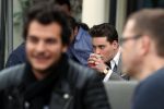Amsterdam 9 april 2016 
Bijeenkomst van deelnemers aan het eurovision songfestival in het vondelpark.
Douwe Bob is de nederlandse inzending.