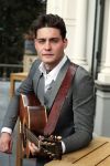 Amsterdam 9 april 2016 
Bijeenkomst van deelnemers aan het eurovision songfestival in het vondelpark.
Douwe Bob is de nederlandse inzending.