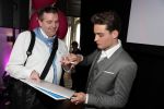 Amsterdam 9 april 2016 
Bijeenkomst van deelnemers aan het eurovision songfestival in het vondelpark.
Douwe Bob is de nederlandse inzending.