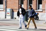 Amsterdam 10 april 2016
Edgar Davids met zijn zoon in Amsterdam