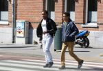 Amsterdam 10 april 2016
Edgar Davids met zijn zoon in Amsterdam