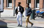 Amsterdam 10 april 2016
Edgar Davids met zijn zoon in Amsterdam