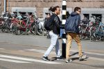 Amsterdam 10 april 2016
Edgar Davids met zijn zoon in Amsterdam
