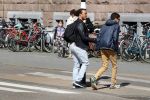 Amsterdam 10 april 2016
Edgar Davids met zijn zoon in Amsterdam