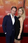 Amsterdam  3 april 2016
Premiere musical Sky in het Amsterdam theater.
Edgar Meier met vriendin