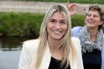 Lisse 9 april 2016
Doop van tulip Estavana Polman in de keukenhof. Estavana is de nieuwe vriendin van Rafael v d Vaart. Haar ouders zijn ook aanwezig.