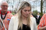 Lisse 9 april 2016
Doop van tulip Estavana Polman in de keukenhof. Estavana is de nieuwe vriendin van Rafael v d Vaart. Haar ouders zijn ook aanwezig.