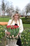 Lisse 9 april 2016
Doop van tulip Estavana Polman in de keukenhof. Estavana is de nieuwe vriendin van Rafael v d Vaart. Haar ouders zijn ook aanwezig.