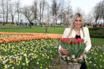 Lisse 9 april 2016
Doop van tulip Estavana Polman in de keukenhof. Estavana is de nieuwe vriendin van Rafael v d Vaart. Haar ouders zijn ook aanwezig.