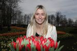 Lisse 9 april 2016
Doop van tulip Estavana Polman in de keukenhof. Estavana is de nieuwe vriendin van Rafael v d Vaart. Haar ouders zijn ook aanwezig.