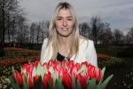 Lisse 9 april 2016
Doop van tulip Estavana Polman in de keukenhof. Estavana is de nieuwe vriendin van Rafael v d Vaart. Haar ouders zijn ook aanwezig.