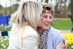 Lisse 9 april 2016
Doop van tulip Estavana Polman in de keukenhof. Estavana is de nieuwe vriendin van Rafael v d Vaart. Haar ouders zijn ook aanwezig.