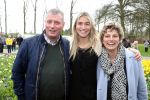 Lisse 9 april 2016
Doop van tulip Estavana Polman in de keukenhof. Estavana is de nieuwe vriendin van Rafael v d Vaart. Haar ouders zijn ook aanwezig.