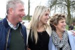 Lisse 9 april 2016
Doop van tulip Estavana Polman in de keukenhof. Estavana is de nieuwe vriendin van Rafael v d Vaart. Haar ouders zijn ook aanwezig.