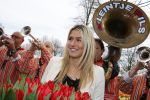 Lisse 9 april 2016
Doop van tulip Estavana Polman in de keukenhof. Estavana is de nieuwe vriendin van Rafael v d Vaart. Haar ouders zijn ook aanwezig.