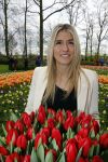 Lisse 9 april 2016
Doop van tulip Estavana Polman in de keukenhof. Estavana is de nieuwe vriendin van Rafael v d Vaart. Haar ouders zijn ook aanwezig.