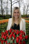 Lisse 9 april 2016
Doop van tulip Estavana Polman in de keukenhof. Estavana is de nieuwe vriendin van Rafael v d Vaart. Haar ouders zijn ook aanwezig.
