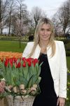 Lisse 9 april 2016
Doop van tulip Estavana Polman in de keukenhof. Estavana is de nieuwe vriendin van Rafael v d Vaart. Haar ouders zijn ook aanwezig.