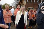Lisse 9 april 2016
Doop van tulip Estavana Polman in de keukenhof. Estavana is de nieuwe vriendin van Rafael v d Vaart. Haar ouders zijn ook aanwezig.