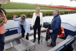 Lisse 9 april 2016
Doop van tulip Estavana Polman in de keukenhof. Estavana is de nieuwe vriendin van Rafael v d Vaart. Haar ouders zijn ook aanwezig.