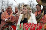 Lisse 9 april 2016
Doop van tulip Estavana Polman in de keukenhof. Estavana is de nieuwe vriendin van Rafael v d Vaart. Haar ouders zijn ook aanwezig.