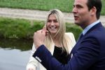 Lisse 9 april 2016
Doop van tulip Estavana Polman in de keukenhof. Estavana is de nieuwe vriendin van Rafael v d Vaart. Haar ouders zijn ook aanwezig.