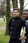 Rotterdam 13 april 2016
Life after Football LAF Voet golf met oa Eljero Elia Najib Amhali Pierre v Hooijdonk Fajah Lourens Joelle Witschge Ramon Beuk Evgeniy Levchencko Michael Mols Romano Denneboom Kahlid Boularouz en de organisatoren Regi Blinker enSoufian Asafiati