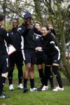 Rotterdam 13 april 2016
Life after Football LAF Voet golf met oa Eljero Elia Najib Amhali Pierre v Hooijdonk Fajah Lourens Joelle Witschge Ramon Beuk Evgeniy Levchencko Michael Mols Romano Denneboom Kahlid Boularouz en de organisatoren Regi Blinker enSoufian Asafiati
