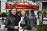 Den Haag 4 april 2016
Frak en Sandra Masmeijer in Den Haag bij hotel des Indes