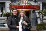 Den Haag 4 april 2016
Frak en Sandra Masmeijer in Den Haag bij hotel des Indes