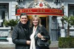 Den Haag 4 april 2016
Frak en Sandra Masmeijer in Den Haag bij hotel des Indes