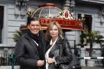 Den Haag 4 april 2016
Frak en Sandra Masmeijer in Den Haag bij hotel des Indes