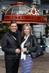 Den Haag 4 april 2016
Frak en Sandra Masmeijer in Den Haag bij hotel des Indes