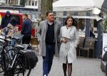Amsterdam 22 maart 2016 
Frank Masmeijer met zijn dochter in Amsterdam zuid