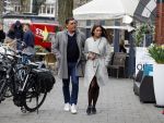 Amsterdam 22 maart 2016 
Frank Masmeijer met zijn dochter in Amsterdam zuid