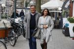 Amsterdam 22 maart 2016 
Frank Masmeijer met zijn dochter in Amsterdam zuid