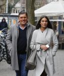 Amsterdam 22 maart 2016 
Frank Masmeijer met zijn dochter in Amsterdam zuid