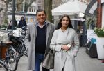 Amsterdam 22 maart 2016 
Frank Masmeijer met zijn dochter in Amsterdam zuid