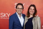 Amsterdam  3 april 2016
Premiere musical Sky in het Amsterdam theater.
Fred Boot met vrouw