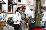 Amsterdam 2 april 2016
Gerrie v d Klei met een vriendin in Amsterdam zuid