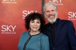 Amsterdam  3 april 2016
Premiere musical Sky in het Amsterdam theater.
Henriette Tol met man Rob Snoek