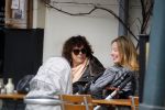 Amsterdam 31 maart 2016  
Henriette Tol op terras.