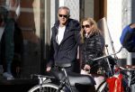 Amsterdam 14 maart 2016 
Jaap Jongbloed met zijn nieuwe vriendin Paola Goldsteen.