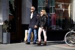 Amsterdam 14 maart 2016 
Jaap Jongbloed met zijn nieuwe vriendin Paola Goldsteen.