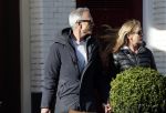 Amsterdam 14 maart 2016 
Jaap Jongbloed met zijn nieuwe vriendin Paola Goldsteen.