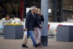Amsterdam 14 maart 2016 
Jaap Jongbloed met zijn nieuwe vriendin Paola Goldsteen.