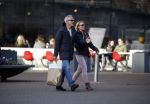 Amsterdam 14 maart 2016 
Jaap Jongbloed met zijn nieuwe vriendin Paola Goldsteen.